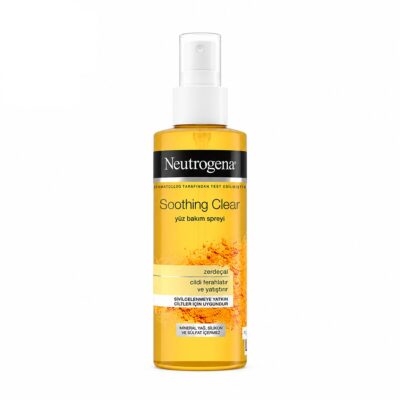 فوم شستشوی صورت زردچوبه نوتروژینا مدل Soothing Clear حجم 150 میلی لیتر