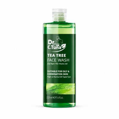 ژل شستشوی صورت تی تری Tea Tree دکتر سی تونا فارماسی 225 میلی لیتر