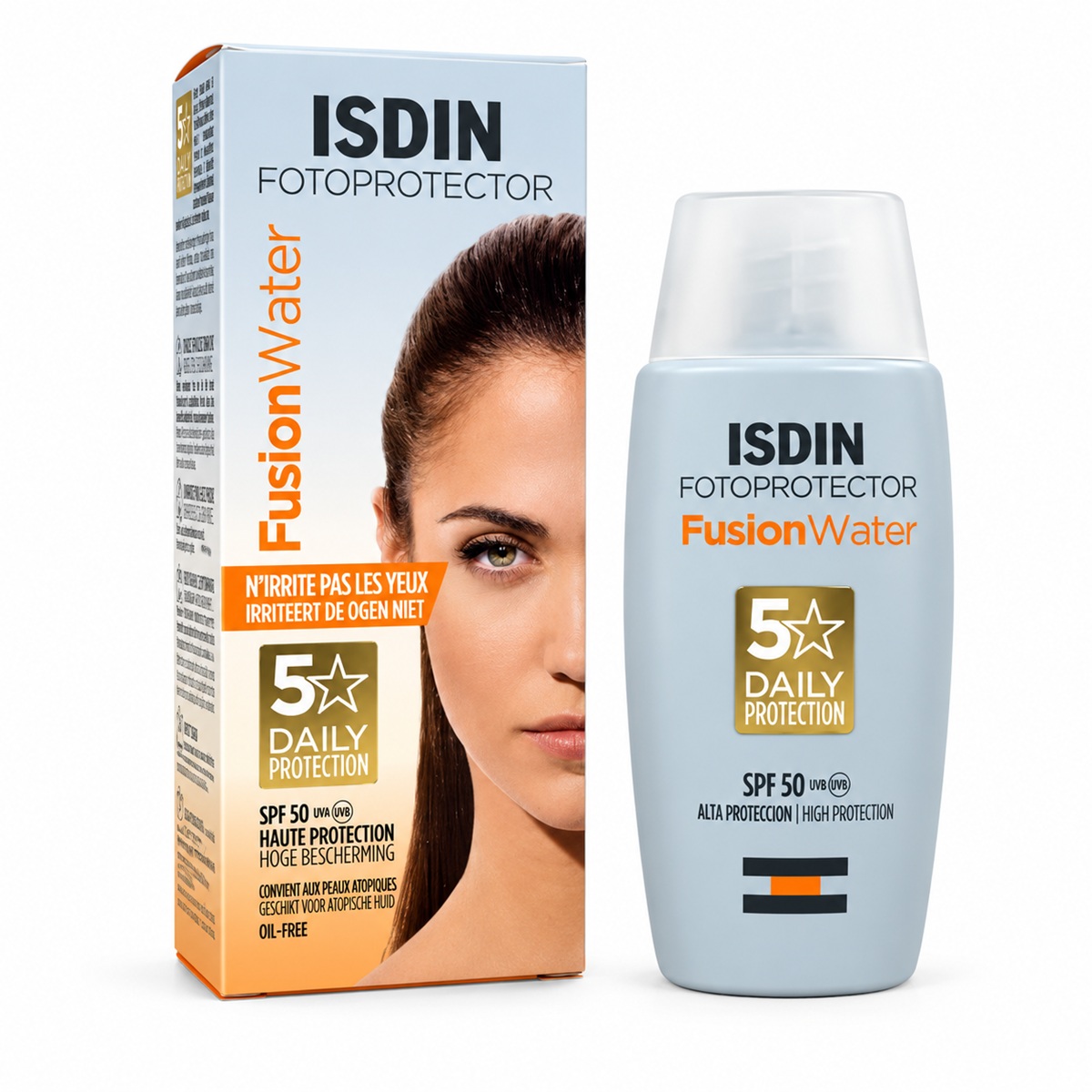 ضد آفتاب بی رنگ ایزدین فیوژن واتر SPF50 ضد آفتاب بی رنگ ایزدین فیوژن واتر SPF50