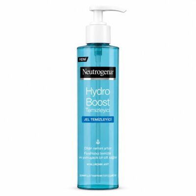 ژل شستشوی آبرسان صورت نوتروژینا مدل hydroboost حجم ۲۰۰ میلی لیتر