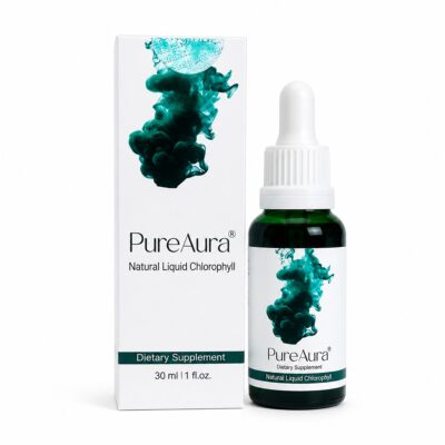 کلروفیل مایع pure Aura حجم ۳۰ میل