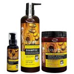 پکیج مراقبت و تقویت موی لایتنس (شامپو لایتنس + ماسک مو لایتنس + روغن آرگان لایتنس)