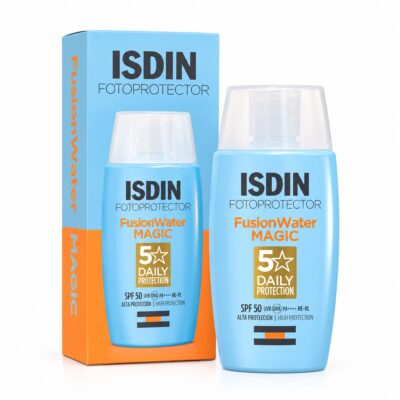 ضد آفتاب بی رنگ فیوژن واتر مجیک ایزدین SPF50