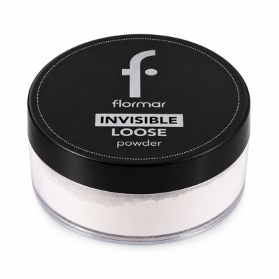 پودر فیکس بی‌رنگ فلورمار – Flormar Invisible Loose Powder