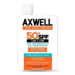 کرم ضد آفتاب ضد لک با محافظت فوق العاده بالا و SPF 50 + آکسول آرسی کازمتیک