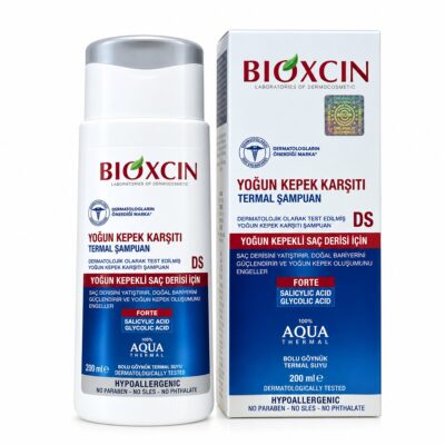 شامپو ضدشوره قوی بیوکسین مدل آکوا ترمال (AQUA THERMAL) حجم ۲۰۰ میل