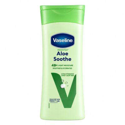 لوسیون بدن وازلین مدل Aloe Soothe حجم 200 میل