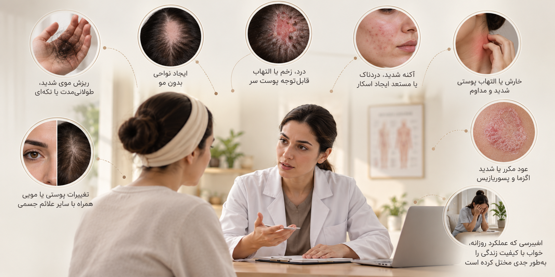 چه زمانی بهتر است به پزشک مراجعه کنیم؟ 