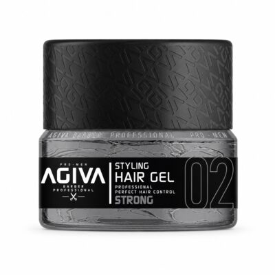 ژل حالت دهنده مو 02 آگیوا مدل strong حجم 200 میل
