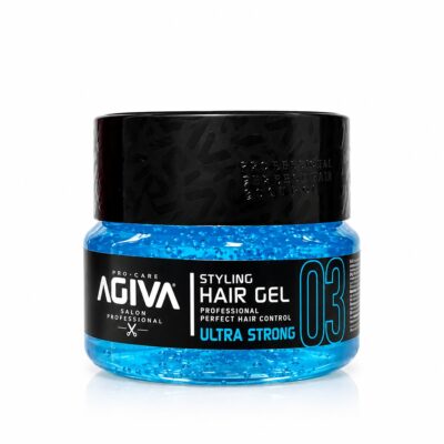 ژل حالت دهنده مو 03 آگیوا مدل ultra strong حجم 200 میل
