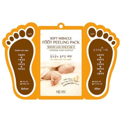 ماسک پا لایه بردار mjcare soft miracle
