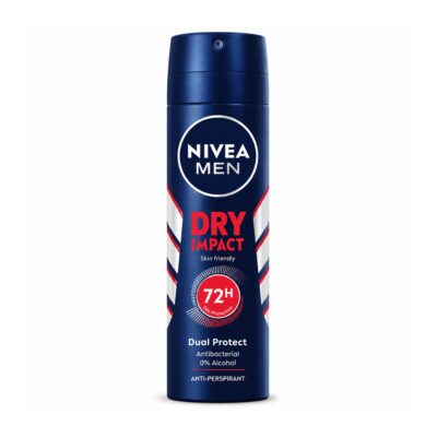 اسپری ضد تعریق مردانه نیوآ مدل dry impact حجم 150 میلی لیتر