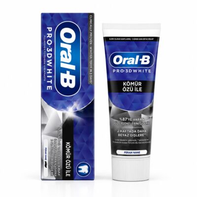خمیر دندان سفید کننده اورال بی مدل Pro 3D White حجم 75 میلی لیتر