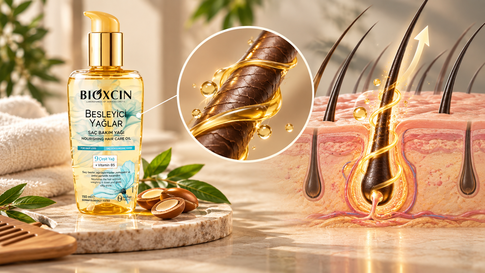 روغن مو چیست و کدام نوع روغن برای موی شما مناسب است؟ 8 فلق